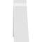 Ekena Millwork Archdale Architectural Grade PVC Gable Bracket, 72"W x 12"H x 4"D x 6"F, 4/12 Pitch GBP072X12X0406ARC00 - alternate 5